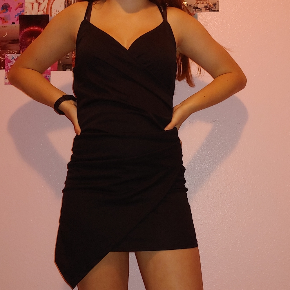 Black tight dress - Picture 1 of 2